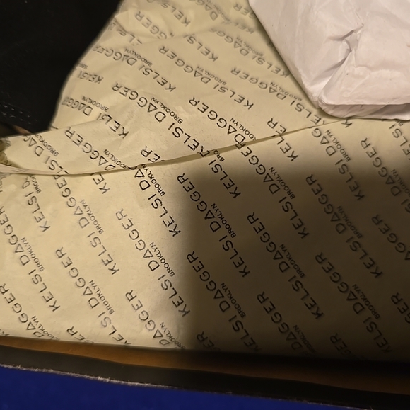 kelsi dagger brooklyn boots Ankle Cow Suede Women Size 12m NIB - Picture 7 of 12